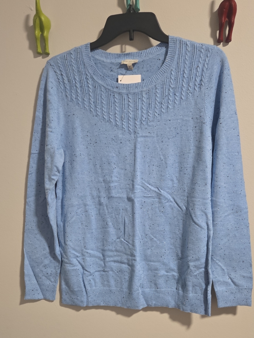 🆕️ Talbots Light Blue Crewneck Sweater